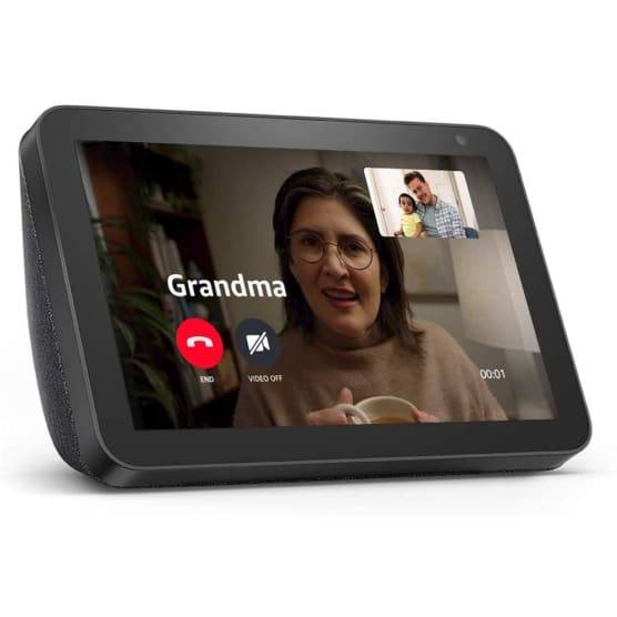 Amazon Echo Show 8 (2nd Gen, 2021, Charcoal, In Stock Import)