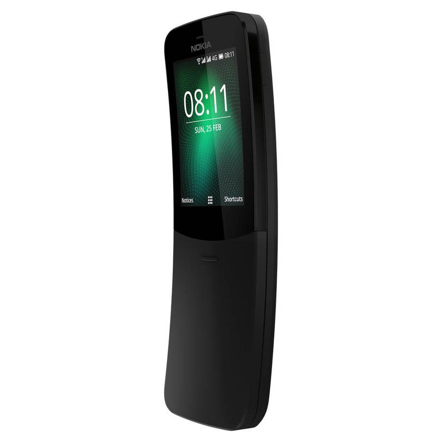 Nokia 8110 (Dual Sim, Black, 4G, Special Import)