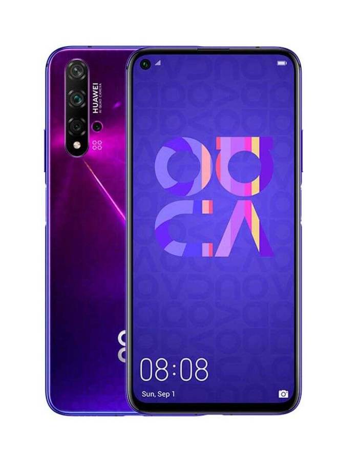 Huawei Nova 5T (128GB, Dual Sim, Purple, Special Import)