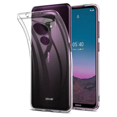 Olixar Ultra-Thin Nokia 5.4 Case (Clear, )