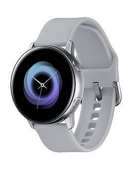 Samsung Galaxy Watch Active (WiFi, Silver, Special Import)