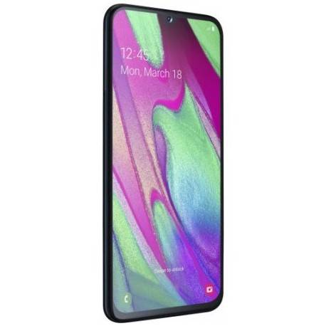 Samsung Galaxy A40 (64GB, 4GB RAM, Dual Sim, Black, Special Import)