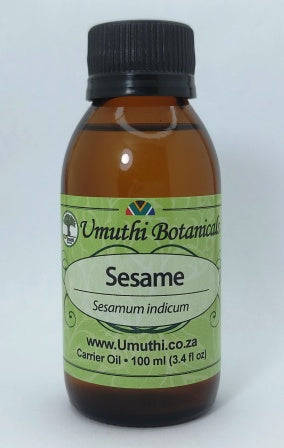 SESAME SEED OIL (RAW) - Sesamum indicum - 100% Pure Cold-Pressed - 500 ml bottle