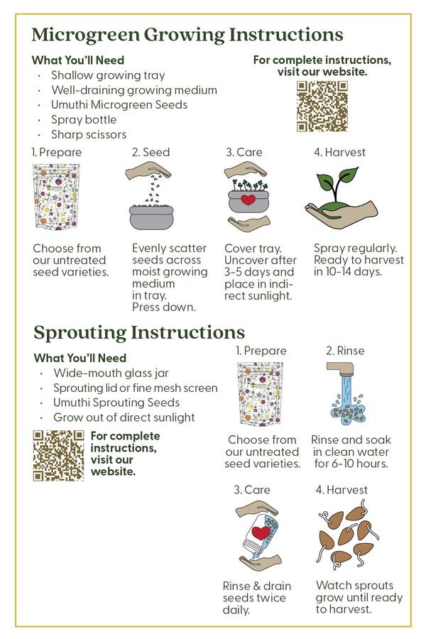 Broccoli Seed- Microgreen & Sprouting Seeds