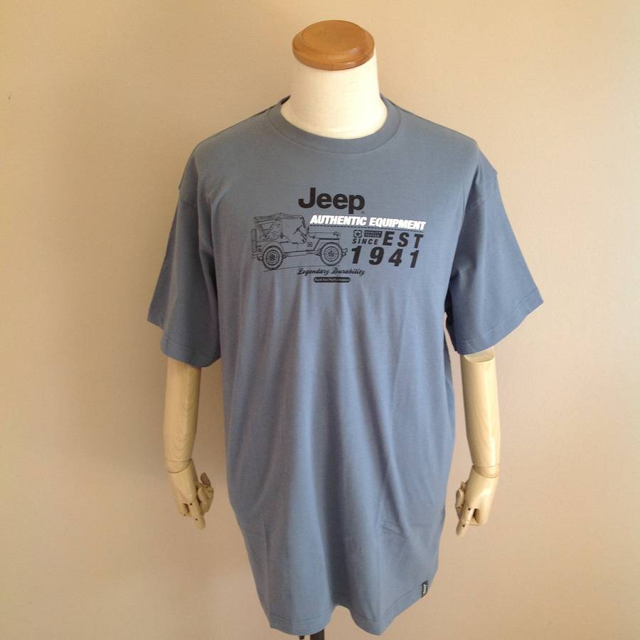 Jeep Men T-shirt Collection - XL / Blue Stone Car T-shirt