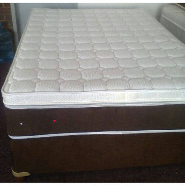 Plush pillow top bed - King Extra Length