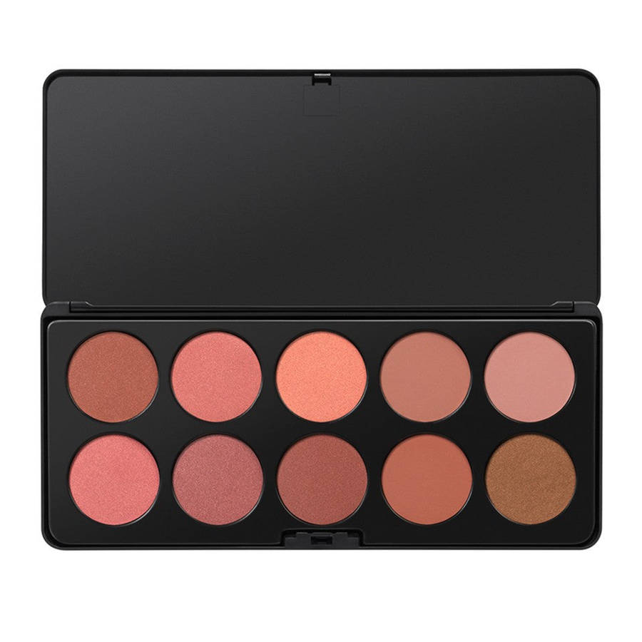BH Cosmetics Nude Blush - 10 Color Blush Palette