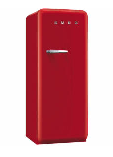 Smeg 60cm Retro Refrigerator Right Hinged Various Colours FAB28R1 - Fiery Red