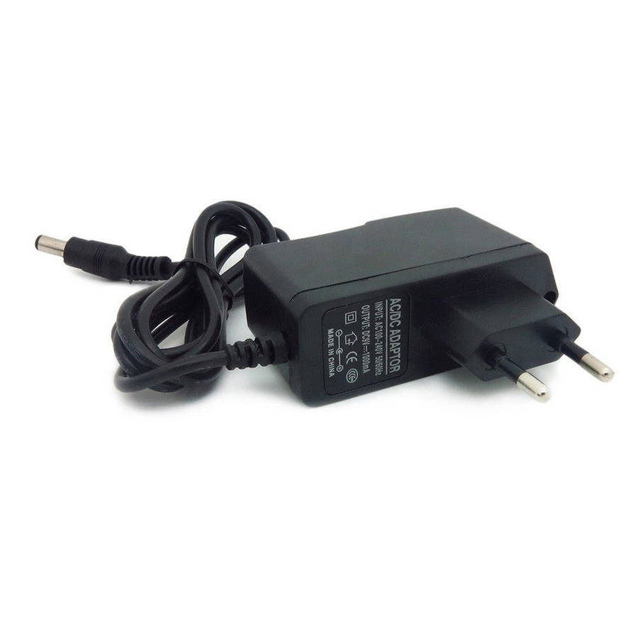 Power supply 9V 1A DC