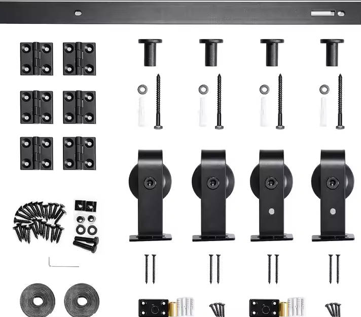Bi-fold Top Hung Double Door kit with 1310mm rail