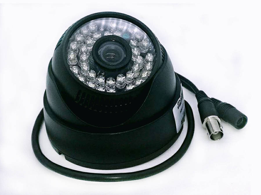 Indoor half dome camera