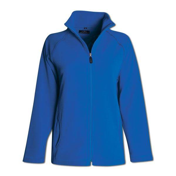 HIGHLAND BROOK - Classic Ladies Microfibre Fleece - Blue / L