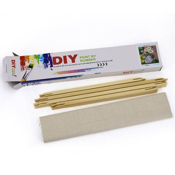 Adult Paint by Numbers with Frame - Garden Goodness