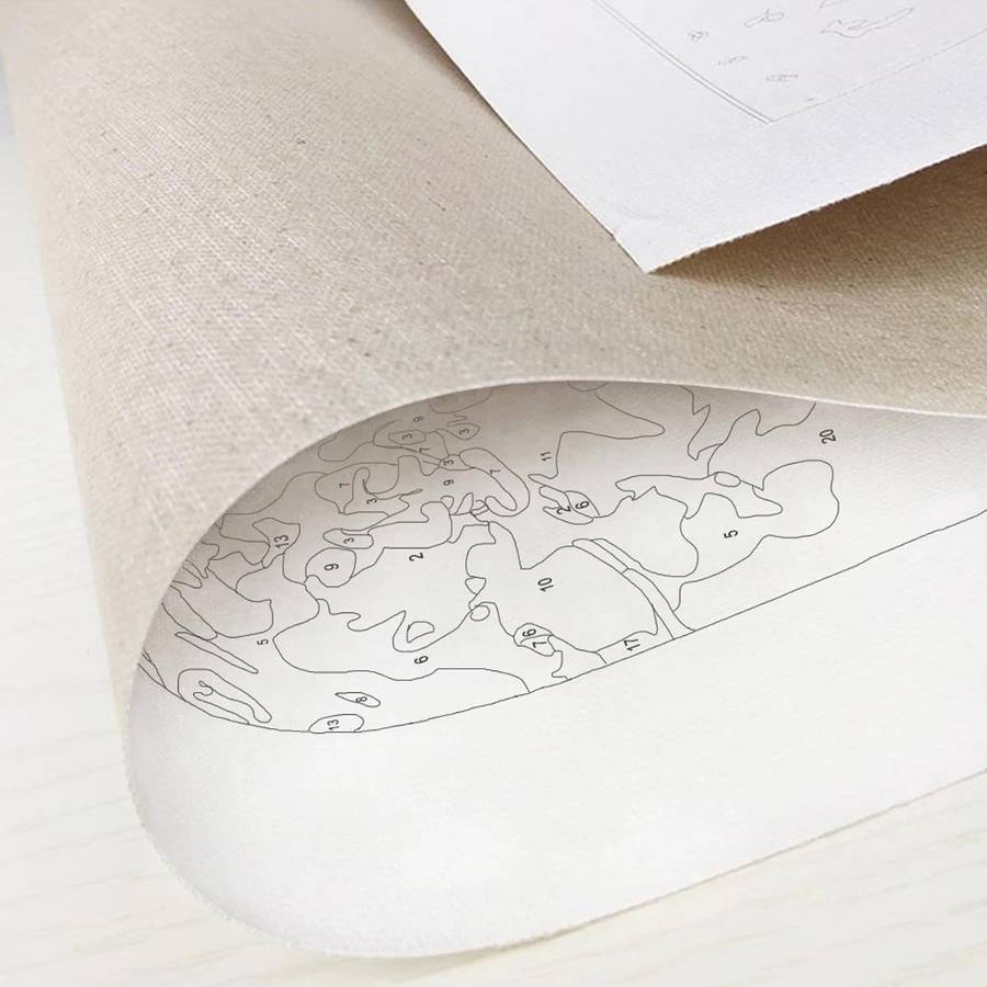 Adult Painting by Numbers - Lion