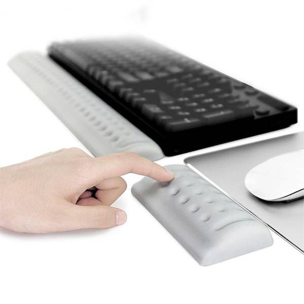 BUBM Set of 2 Memory Foam Wrist Supporters - Grey