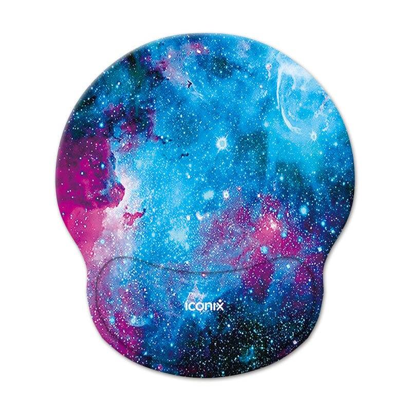 Interstellar Mouse Pad with Gel Wrist Guard Support