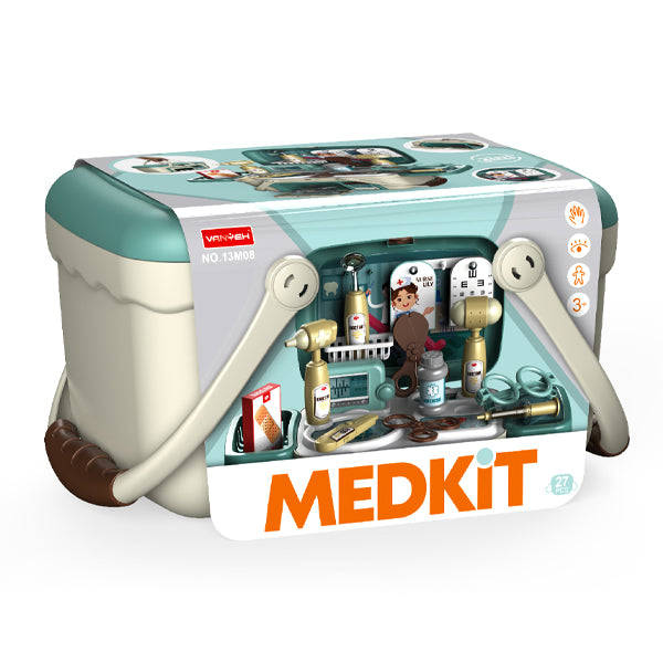 Kids Pretend Basket Playset  Medkit