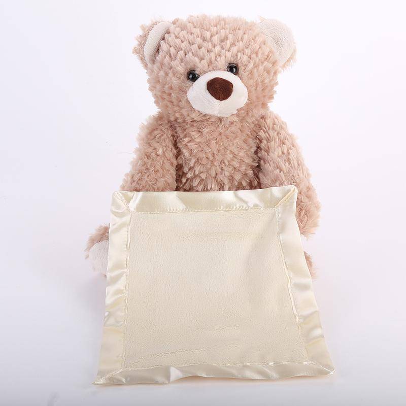 Plush Peek a Boo Talking Teddy Bear