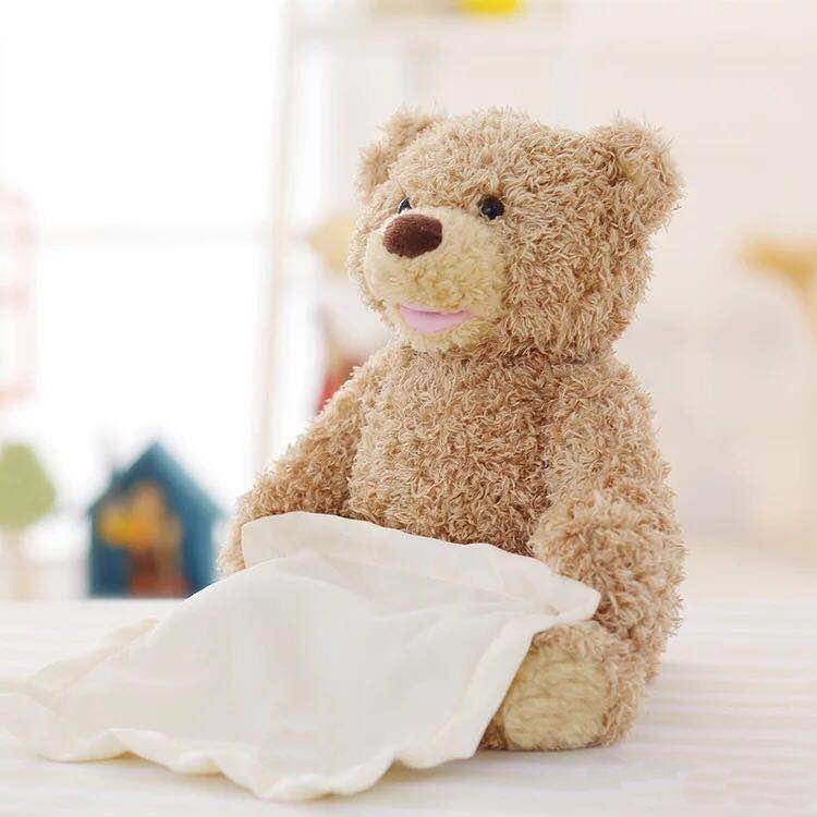 Plush Peek a Boo Talking Teddy Bear