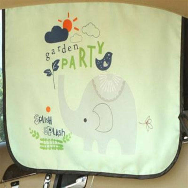 Sun protective visors - Magnet - Green Elephant