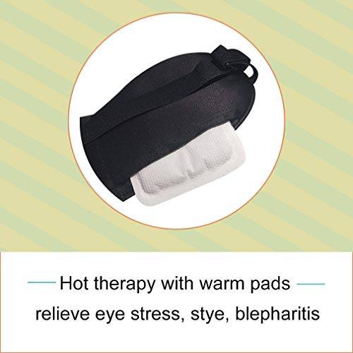 Aroma Season Silk Warm Sleeping Eye Mask for Blepharitis, Heated Eye Mask for Dark Circles,...