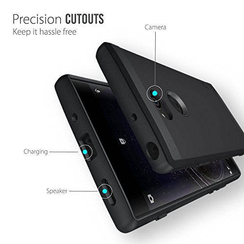 Sony Xperia XA2 Ultra Case, TUDIA Slim-Fit Heavy Duty [Merge] Extreme Protection/Rugged but Slim ...