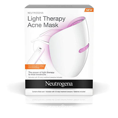 Neutrogena Light Therapy Acne Treatment Face Mask, Chemical & UV-Free with Clinically Proven...