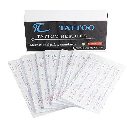 50 Tattoo Needles 3RL Tc Tattoo 3 Round Line for Tattoo Machine Tattoo Kit