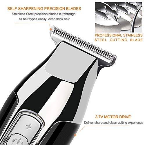 RENPHO Cordless Hair Clippers Beard Trimmer Hair Trimmer Rechargeable Hair Cutting Kit for Men...