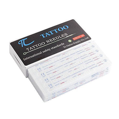 50 Tattoo Needles 3RL Tc Tattoo 3 Round Line for Tattoo Machine Tattoo Kit