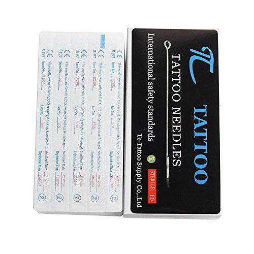 50 Tattoo Needles 5RL Tc Tattoo 5 Round Line Tattoo Machine Tattoo Kit