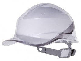 Safety Helmet Diamond Hi-Viz - White