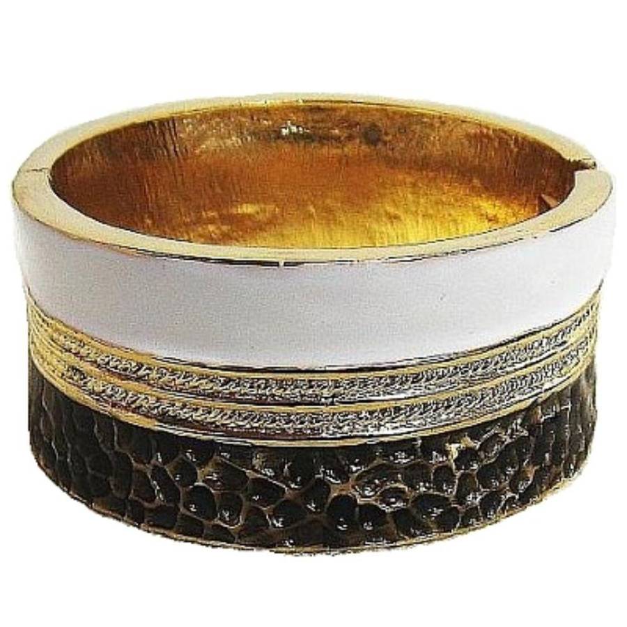 Mawingo Baked Enamel Bangle - Pelo