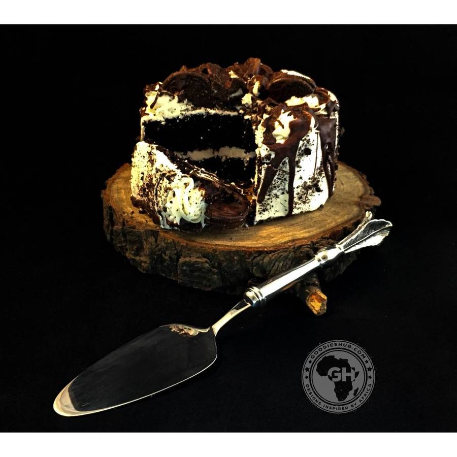 Cake Server - Usiba Lwe Nyoni Collection - Diana Carmichael