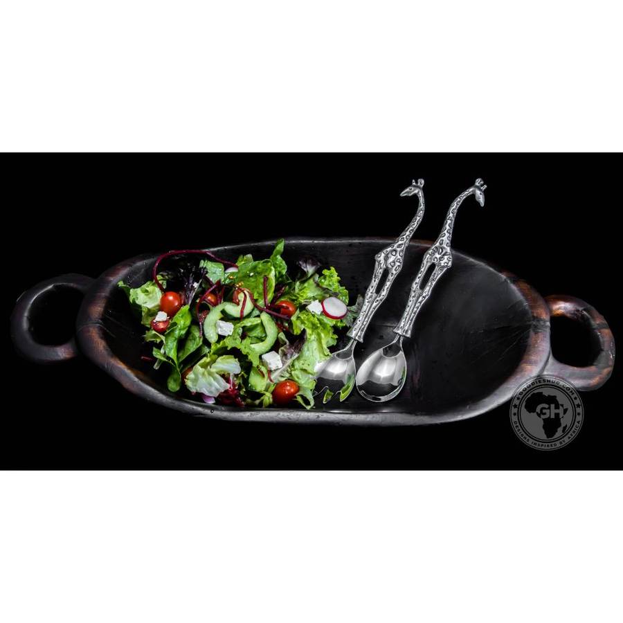 Giraffe Salad Servers - Earthangel