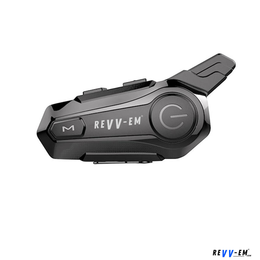 REVV-EM® Universal Helmet Bluetooth Intercom Headset Kit