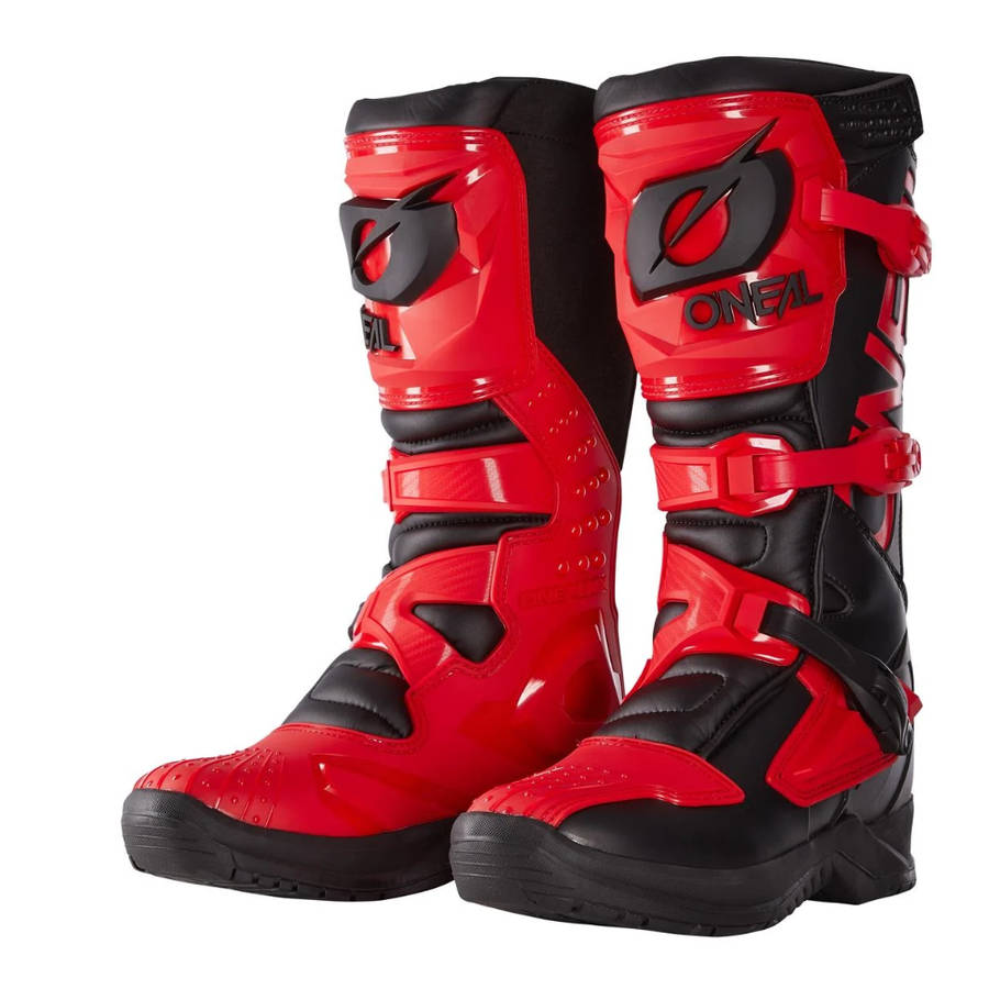 O'Neal RSX Black/Red MX Boots