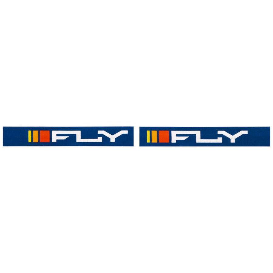 Fly Zone Navy/White Red Mirror Smoke Lens Goggle