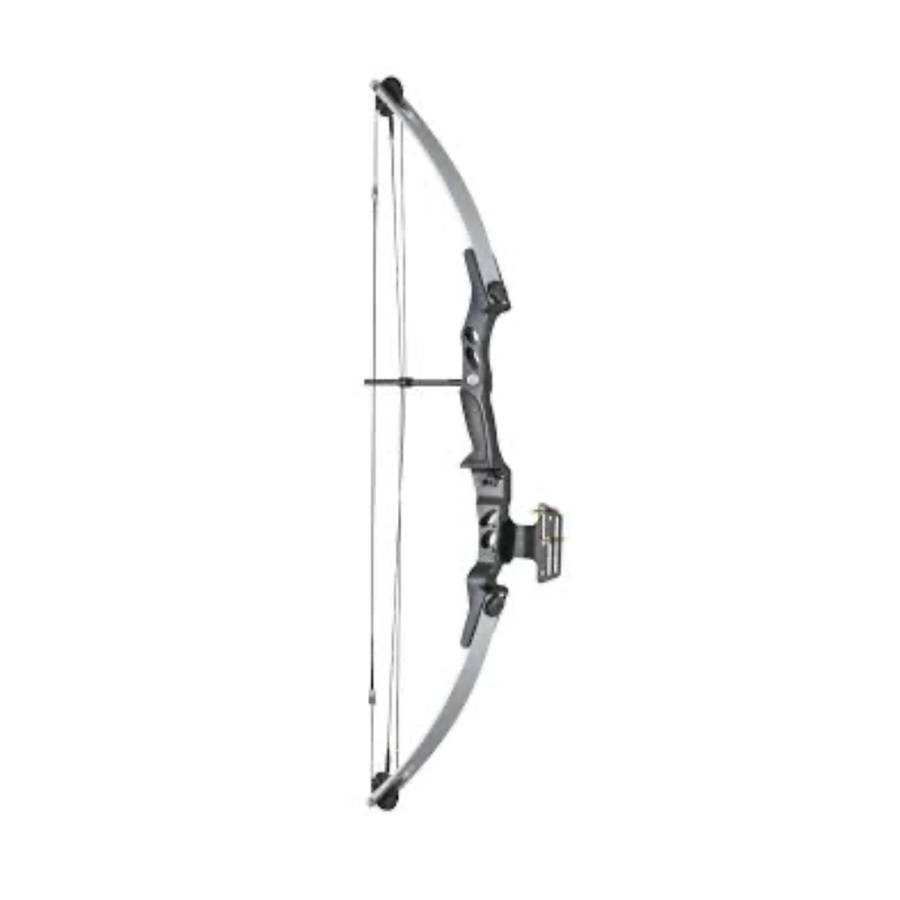 Man Kung-CB55SB 55lbs Black/Silver Compound Bow