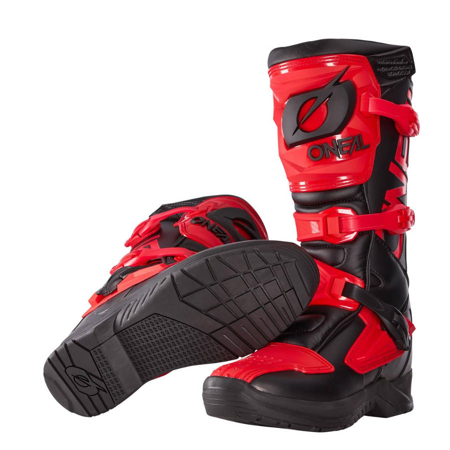 O'Neal RSX Black/Red MX Boots