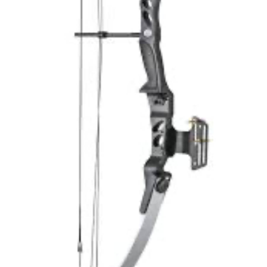 Man Kung-CB55SB 55lbs Black/Silver Compound Bow