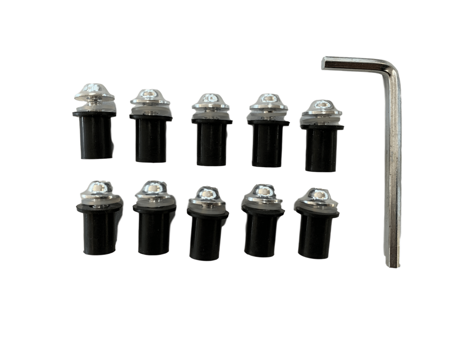 Rotracc Silver Screen Bolts