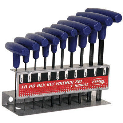 Tusk 10 Piece Hex Key Wrench Set