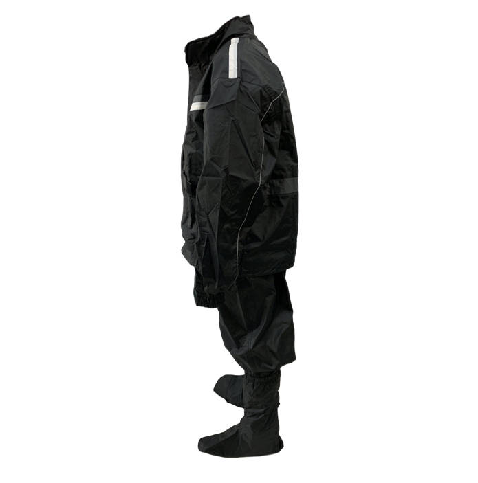 Metalize 602 Black/Grey Rain Suit