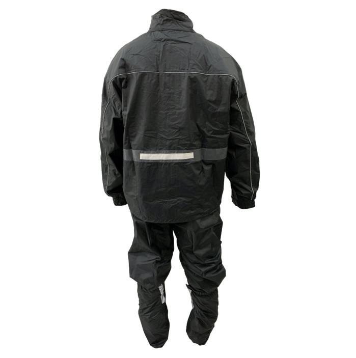 Metalize 602 Black/Grey Rain Suit