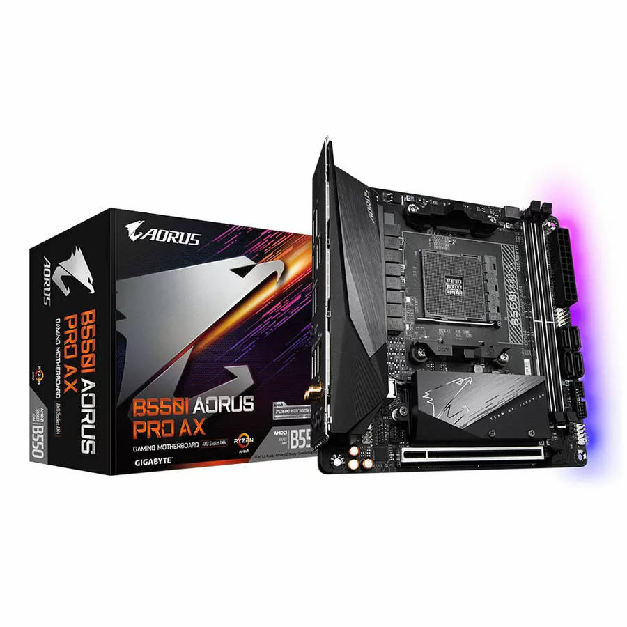 GIGABYTE B550I AORUS PRO AX AM4 AMD B550 Mini-ITX AMD Motherboard