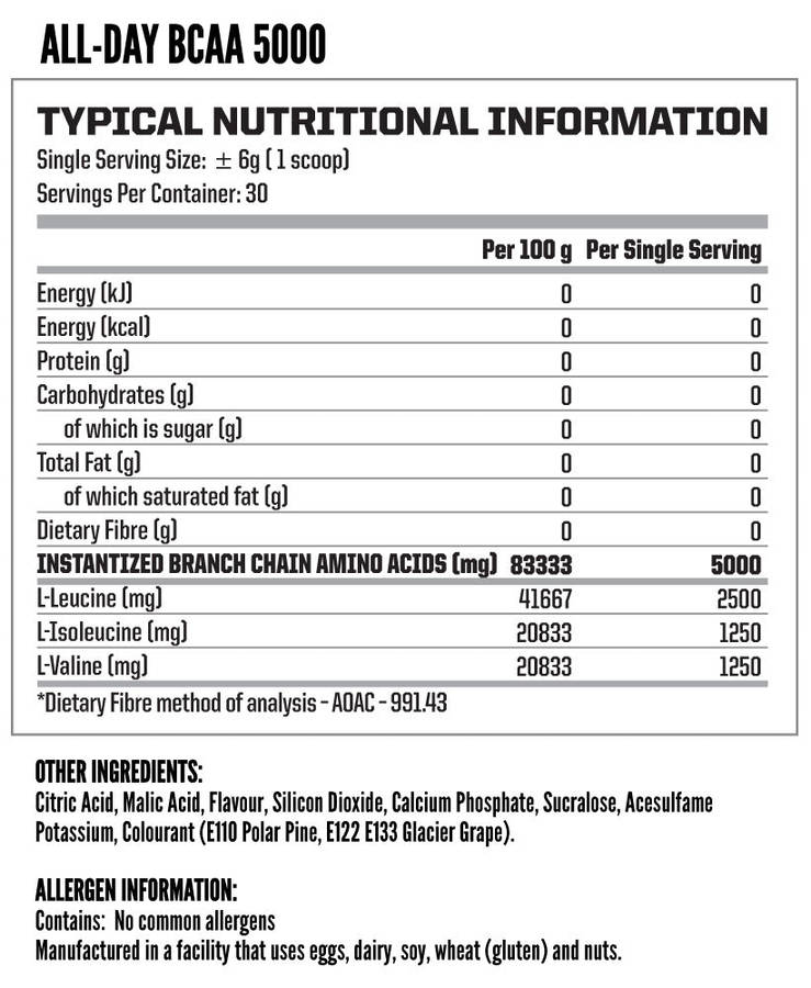 Nutritech BCAA 5000
