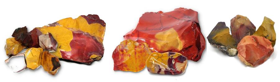 Natural Mookaite and Rainbow Moonstone Pendant set in .925 Sterling Silver Plated Handmade Pendant