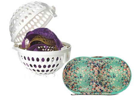 Betty ball & Bra organiser combo - Blue Floral