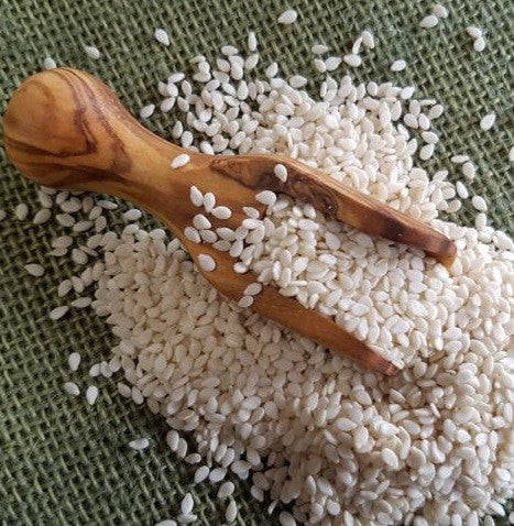 White Sesame Seed Hulled 2Kg FREE delivery